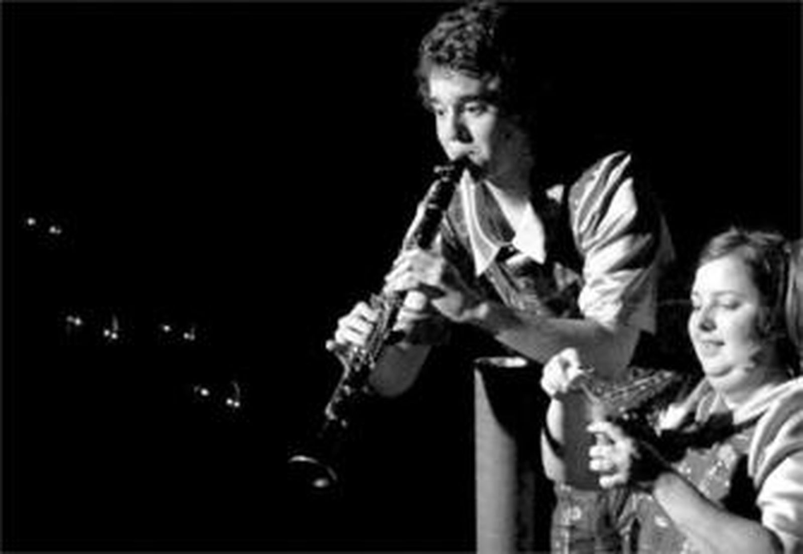 Javier Povedano y Cristina Marabotto, dos de los protagonistas de la obra.