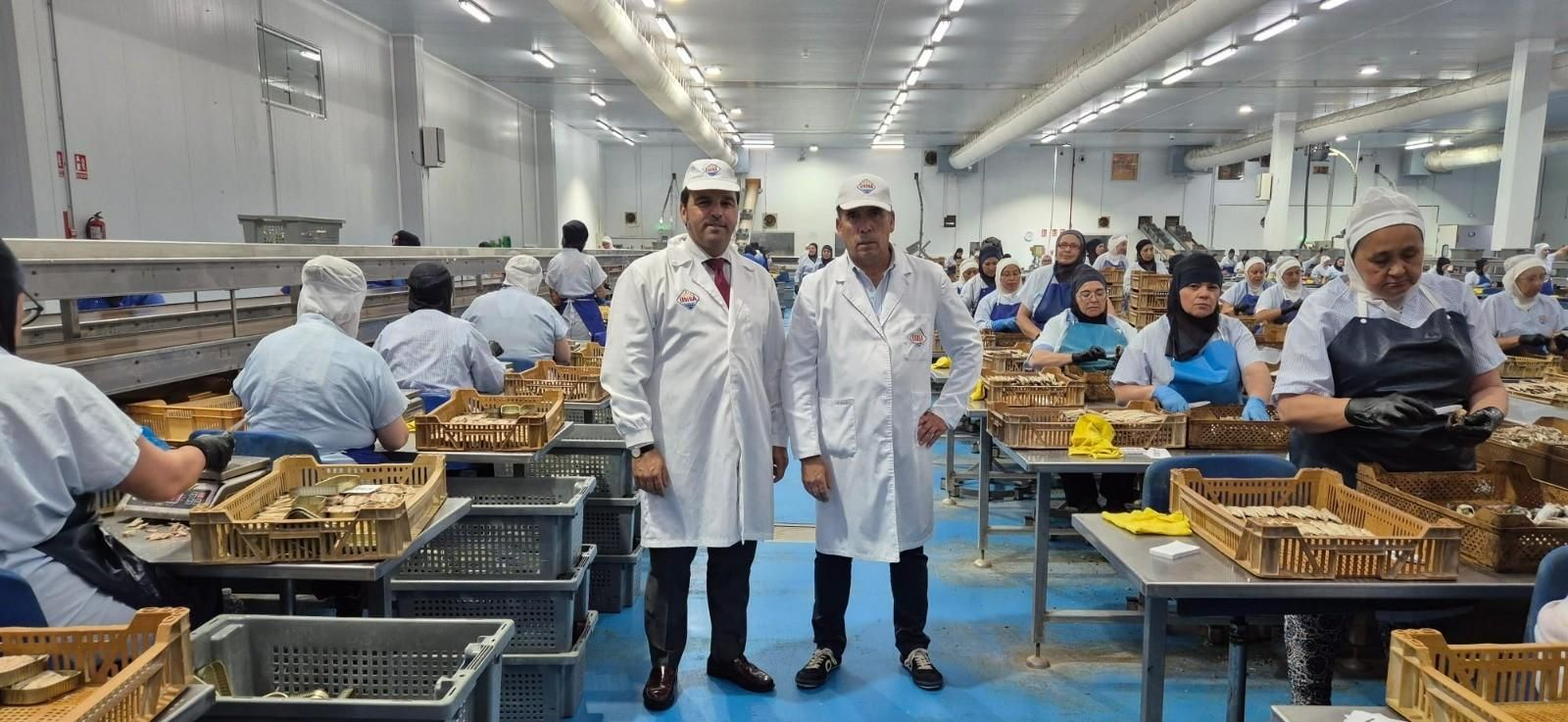 Visita del delegado a las instalaciones de Usisa.