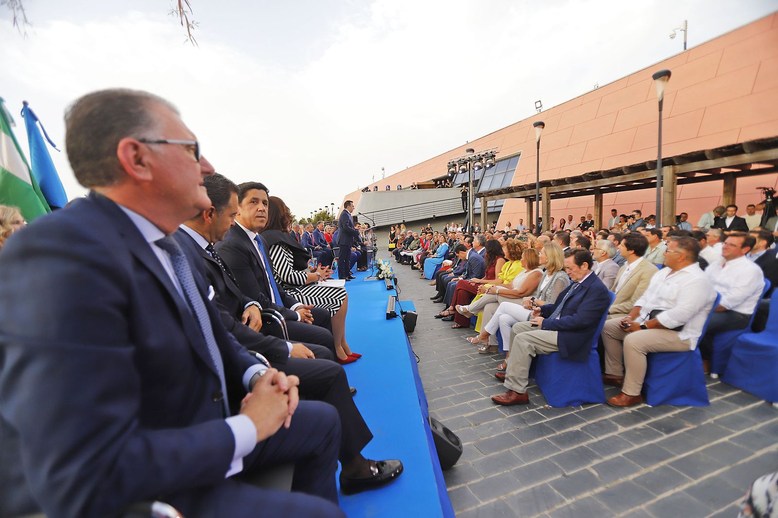 Imágenes de la constitución de la Diputación de Huelva