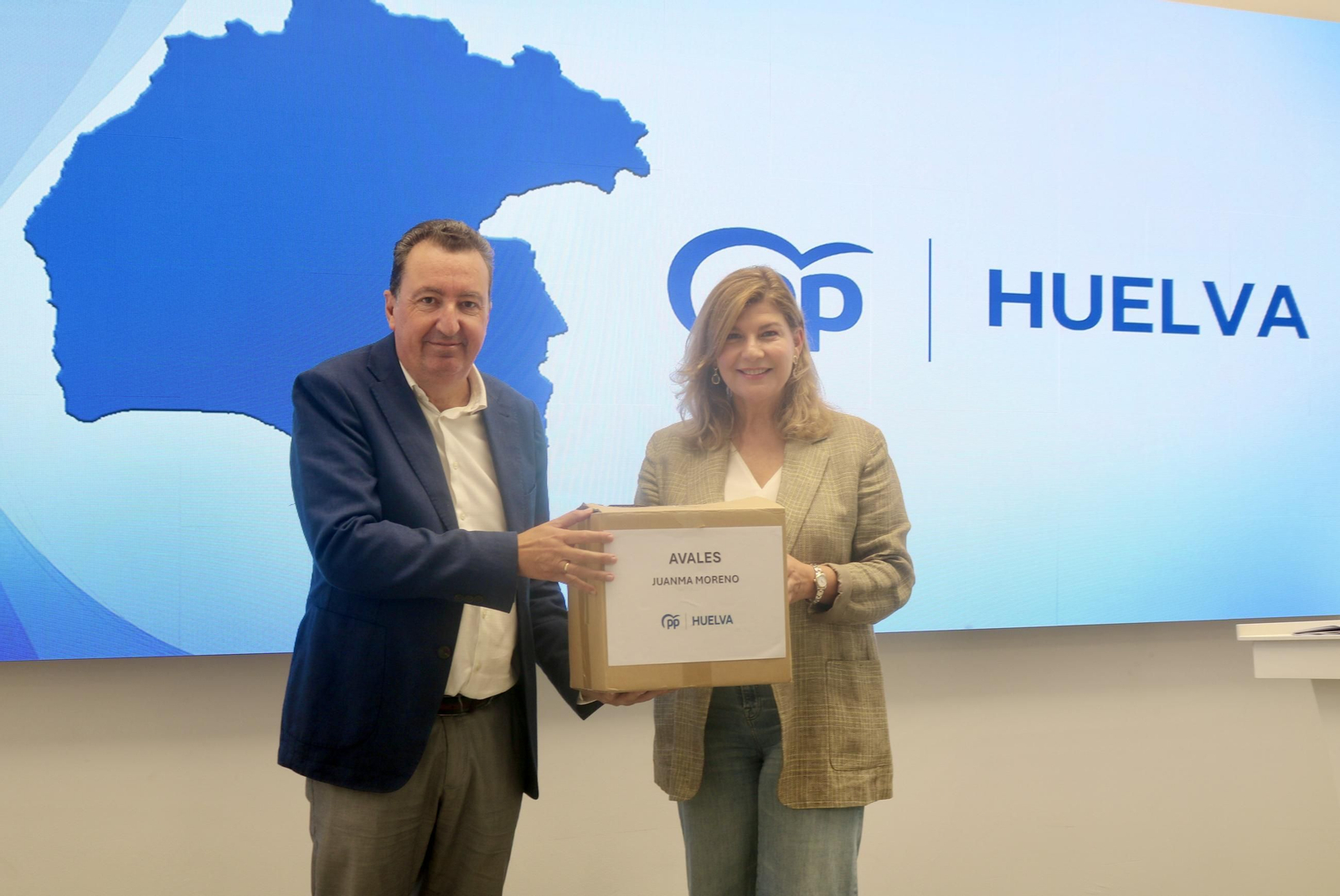 El presidente del PP de Huelva, Manuel Andrés González.