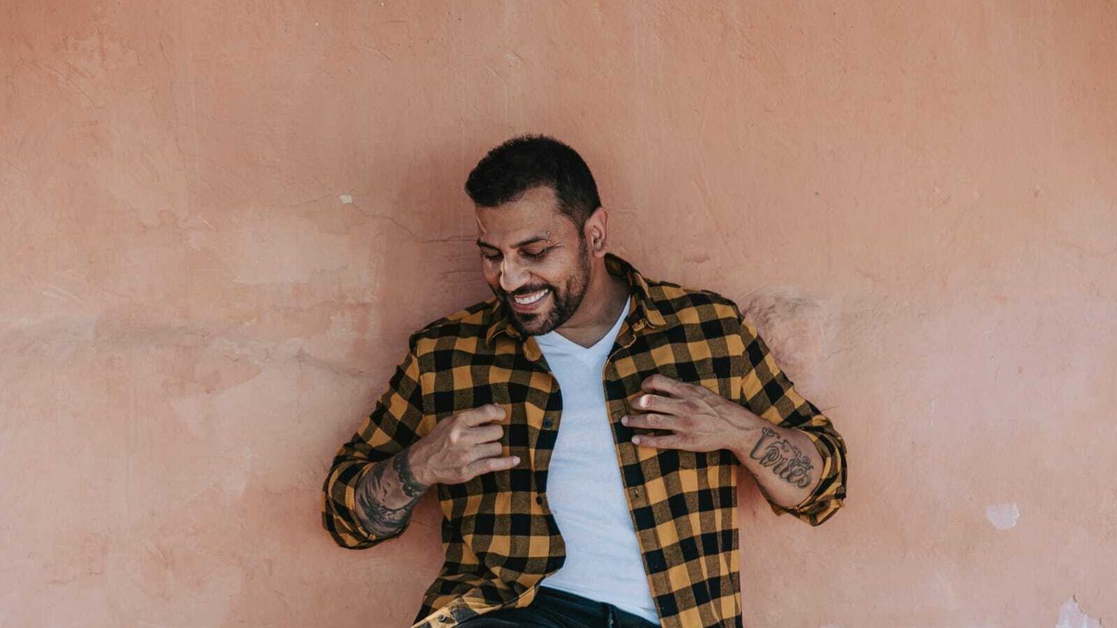 El artista almeriense Jesús Cortés.