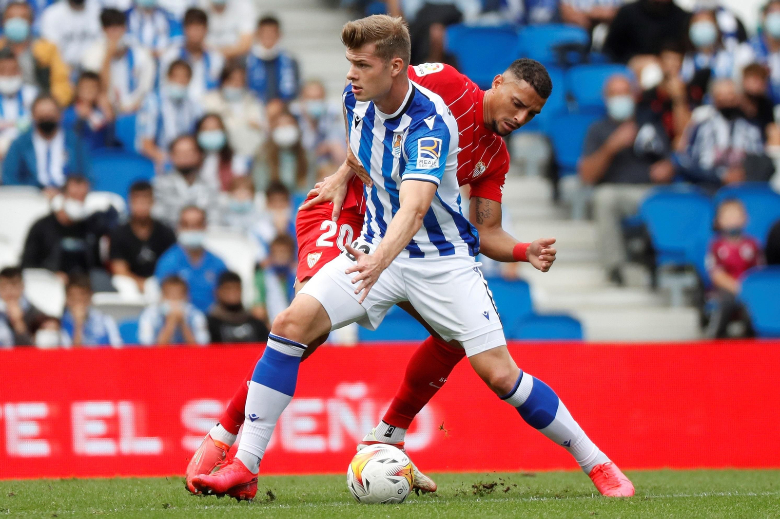 Las imágenes del Real Sociedad-Sevilla