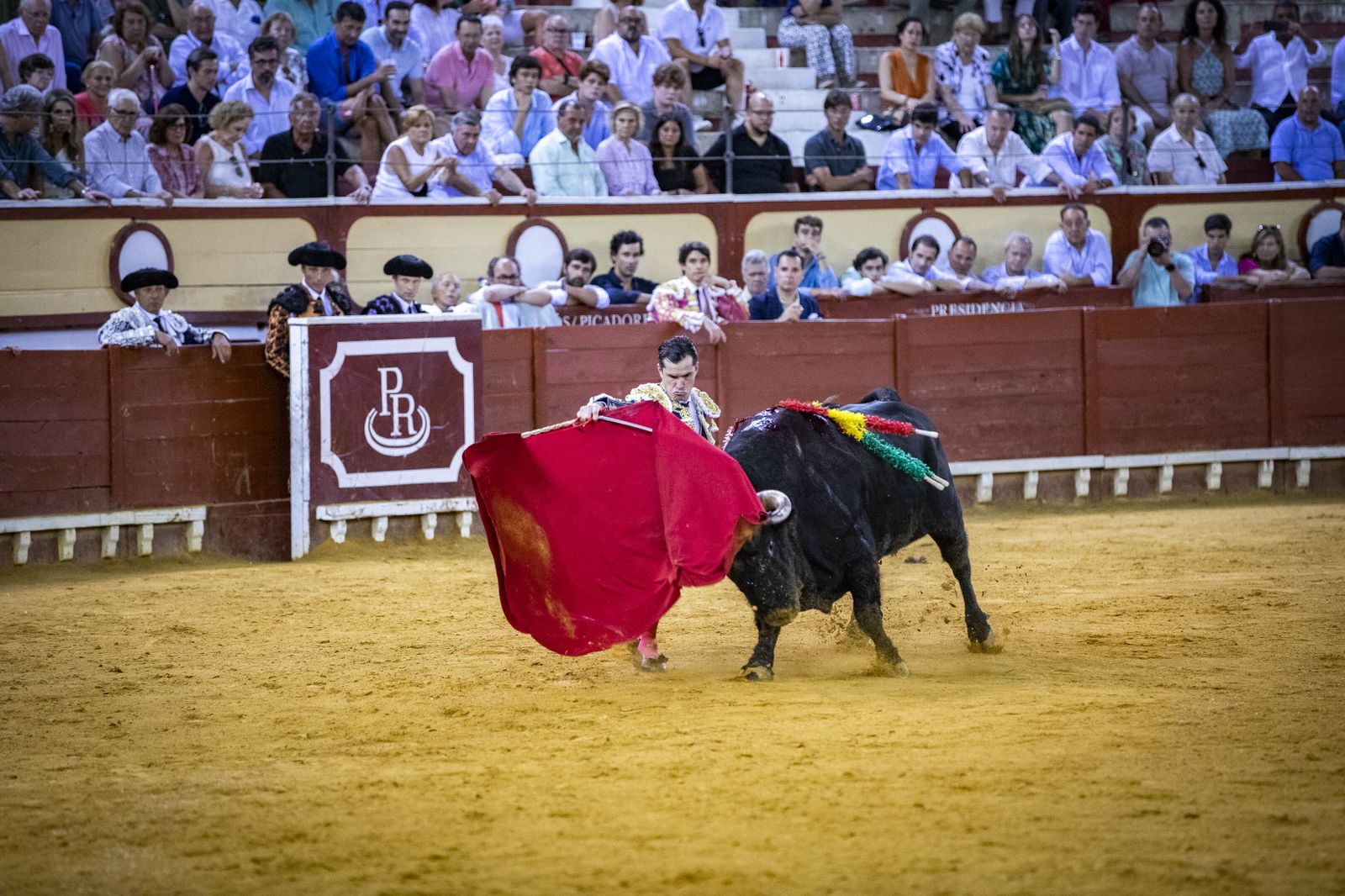Diego Urdiales, Sebastián Castella y Daniel Luque, en la plaza de toros de El Puerto