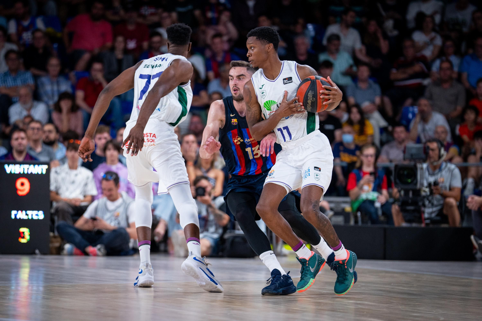 El Barcelona-Unicaja, play off de semifinales de ACB, en fotos