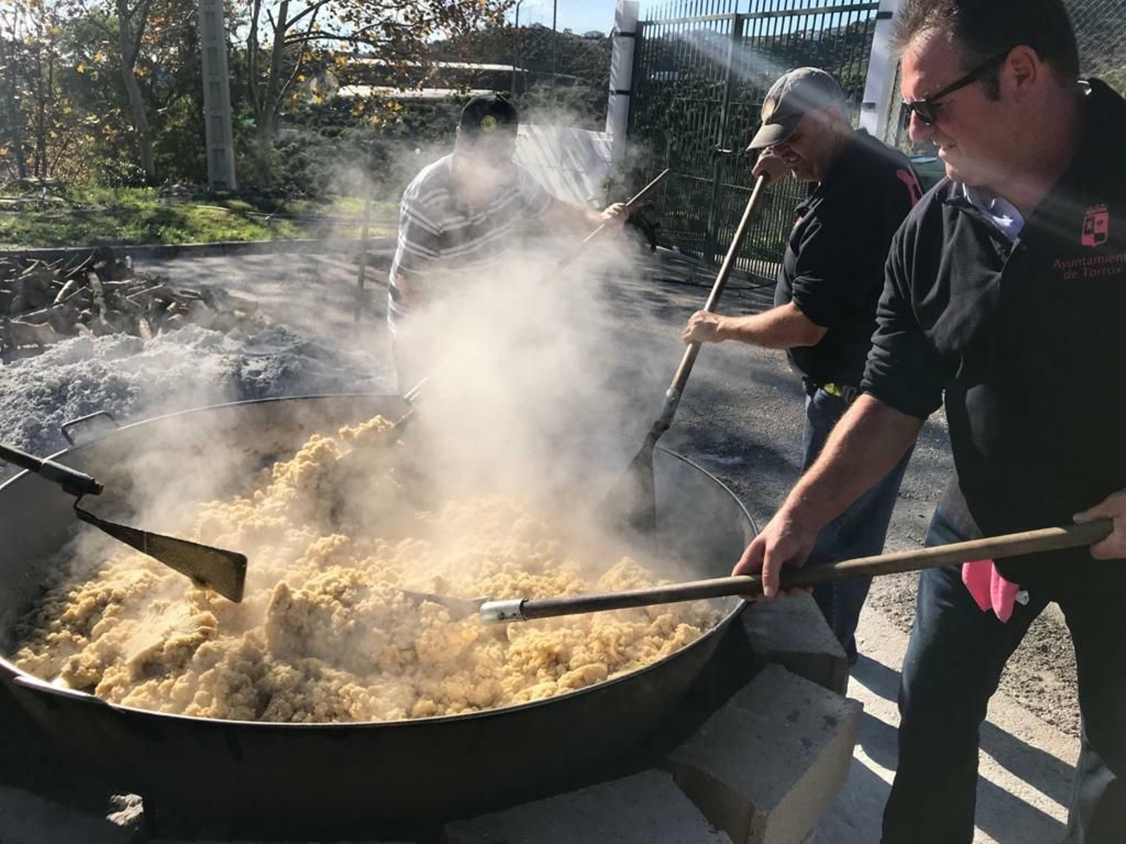 Las migas celebradas el año pasado.
