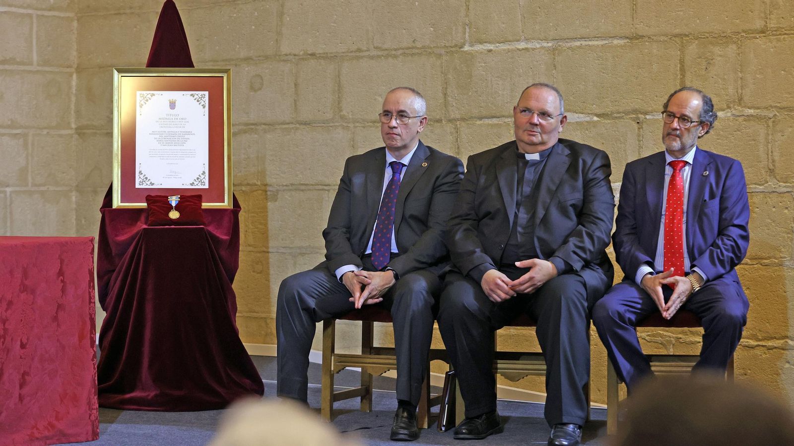 Francisco Javier Román, Enrique Soler y Francisco Rodríguez Luque. Francisco Javier Román, Enrique Soler y Francisco Rodríguez Luque.
