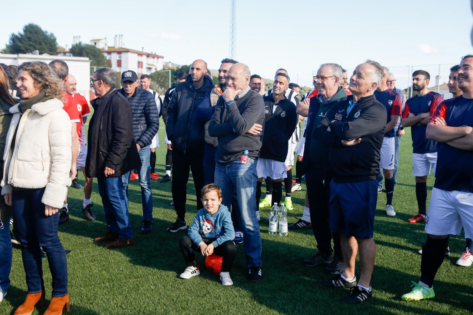 Las fotos del homenaje al exfutbolista sanroqueño Armando Hernández