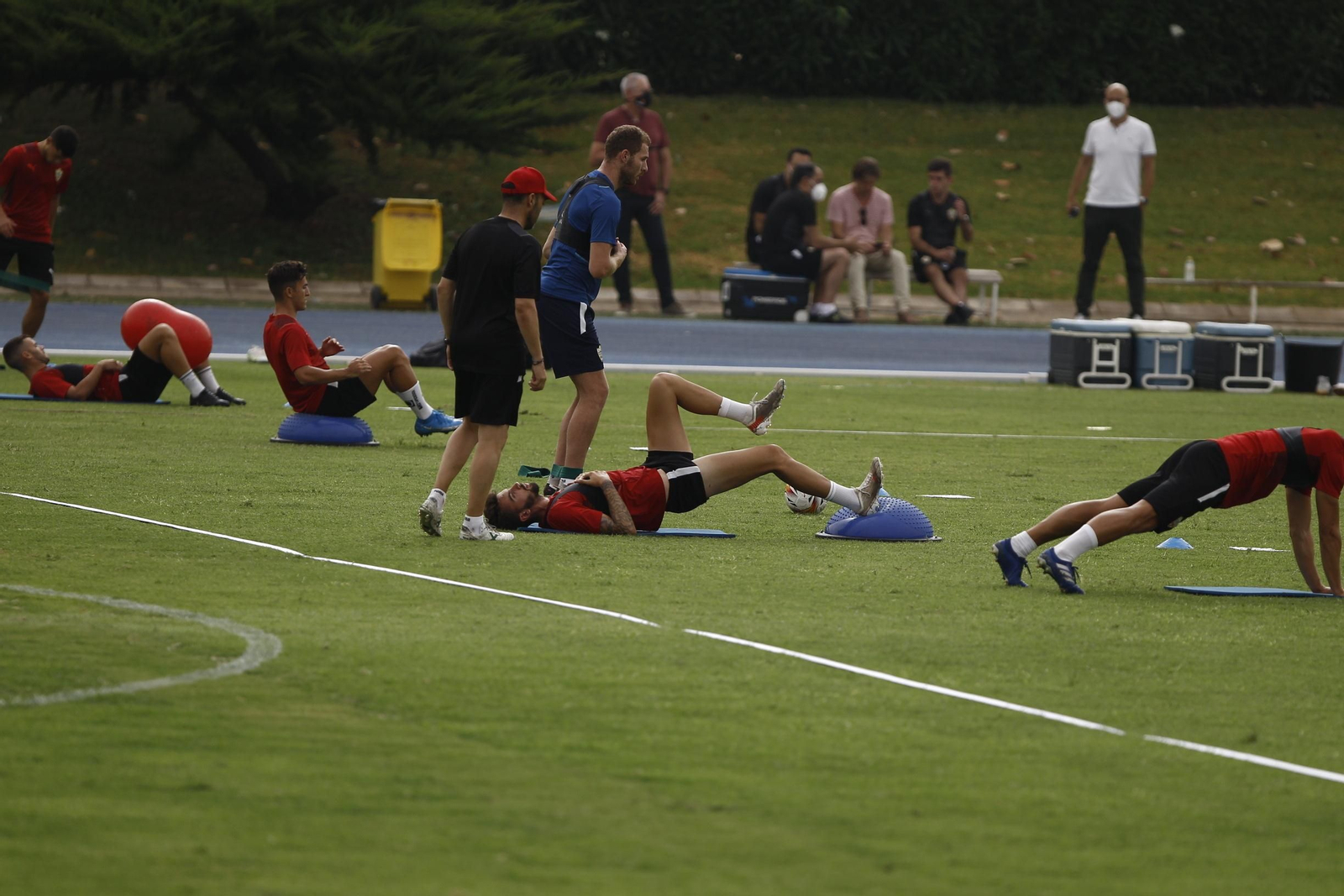 Fotogalería entrenamiento U.D. Almería