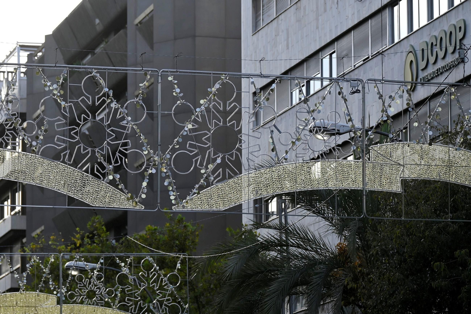 Luces de Navidad en el centro de Córdoba