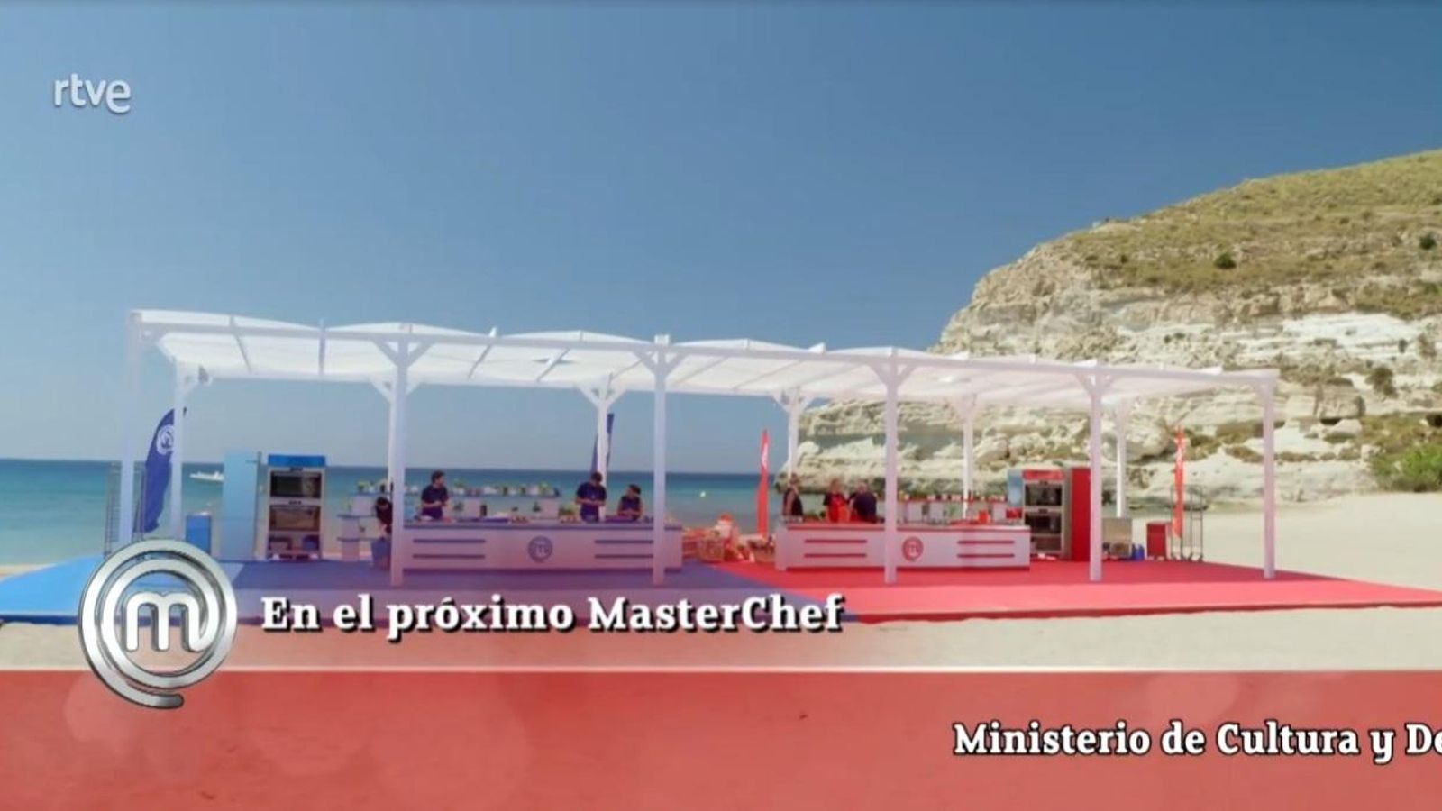 Imágenes del programa que se emitirá este lunes desde Agua Amarga.