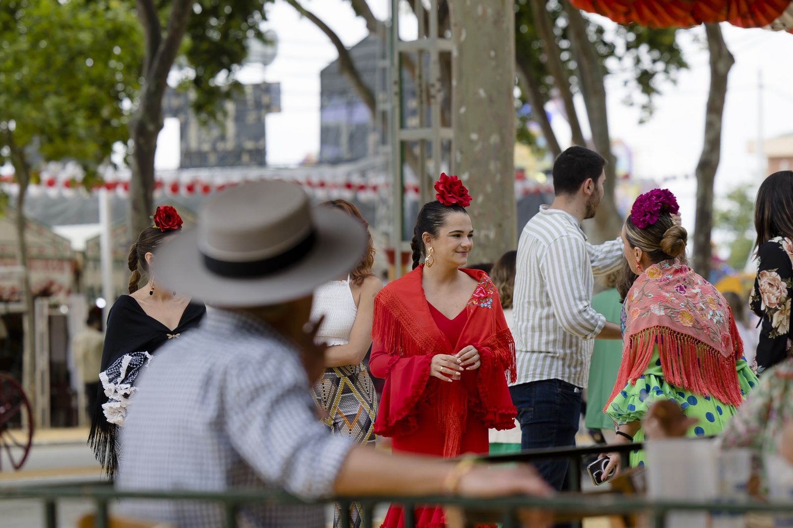 Primer día de la feria del Puerto de Santa María en imágenes