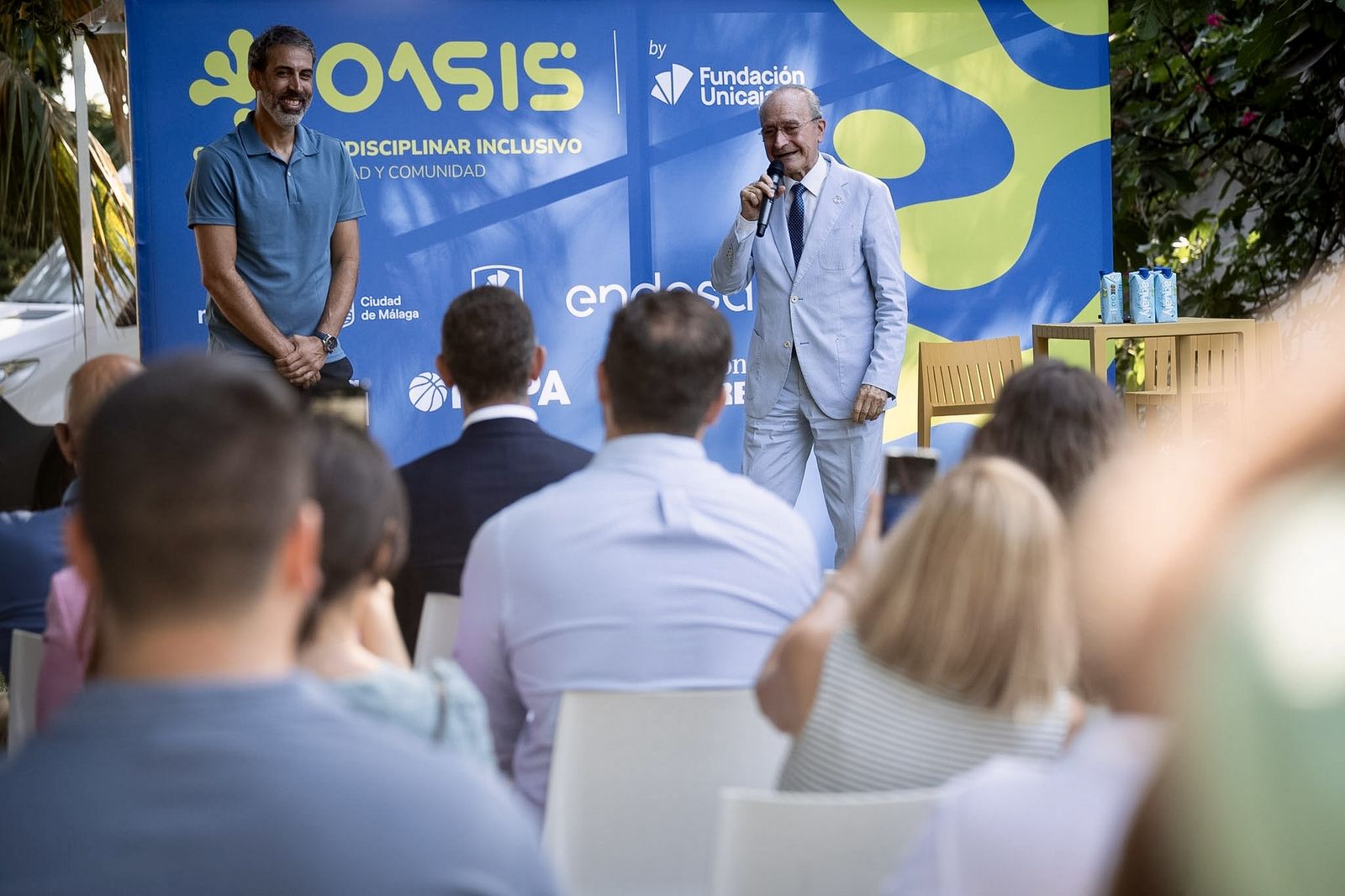El Oasis, Centro Deportivo Inclusivo en Churriana, planta su primer árbol