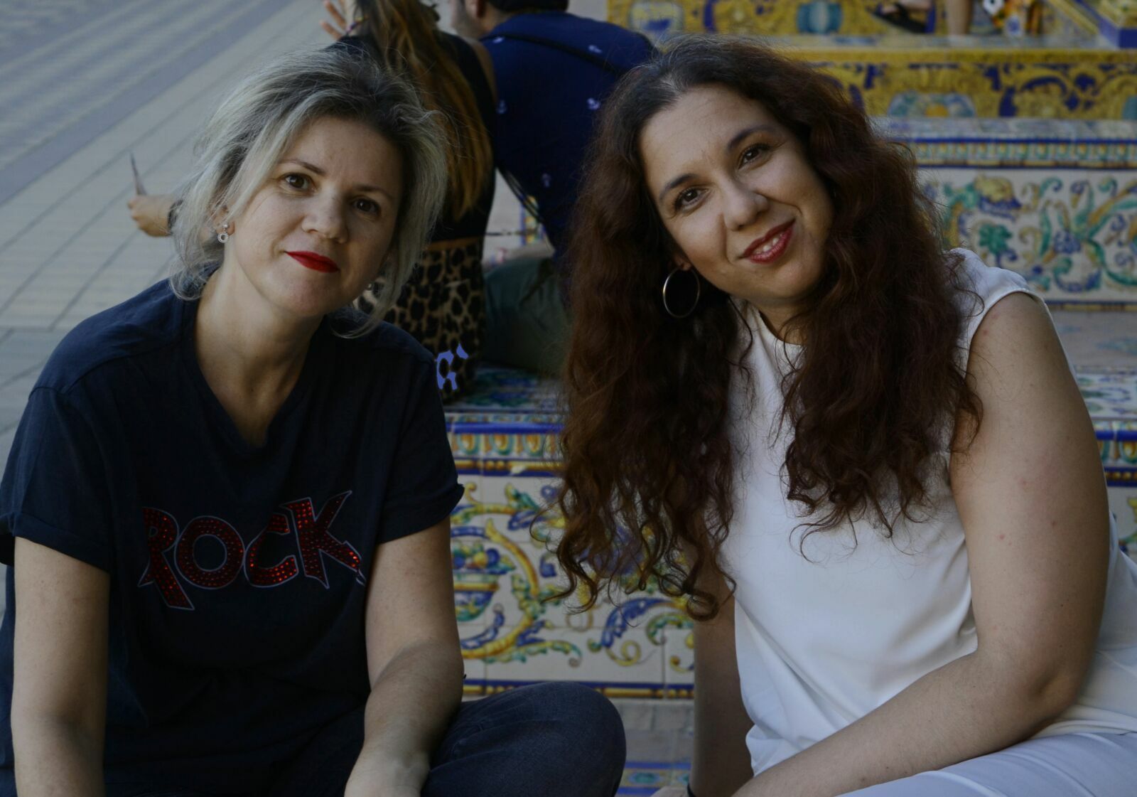 Juana Vázquez y Fátima Fernández, artífices de ‘La Giganta Digital’.