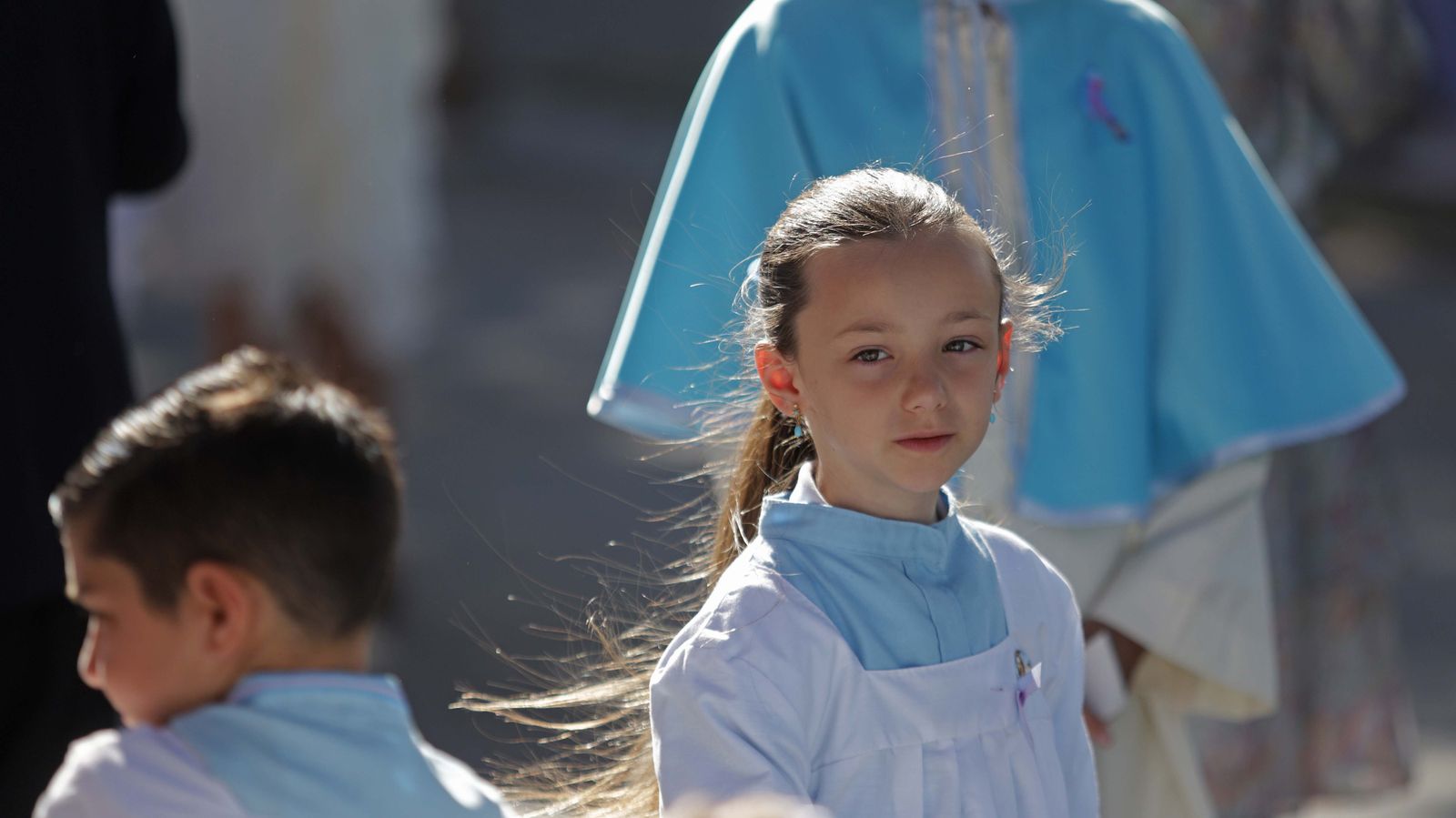 Fotos de la procesión de María Auxiliadora en La Línea