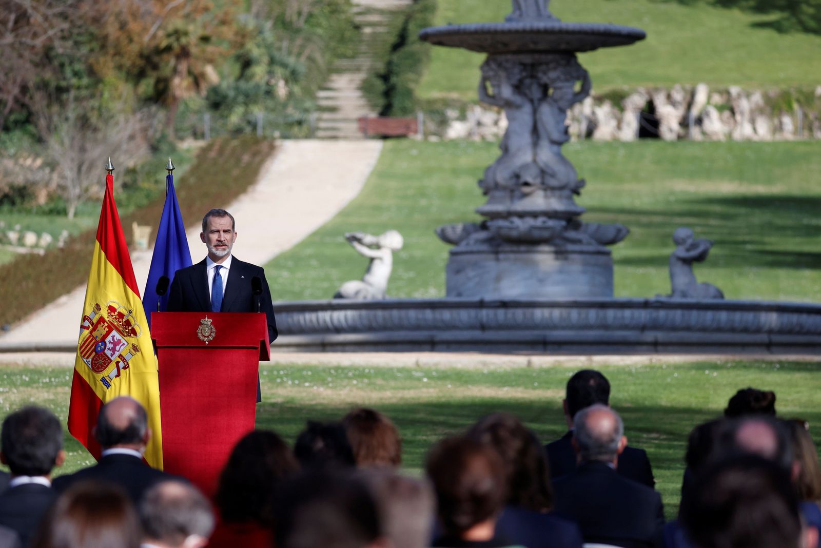 El Rey preside el acto de Estado por las víctimas del 11-M.