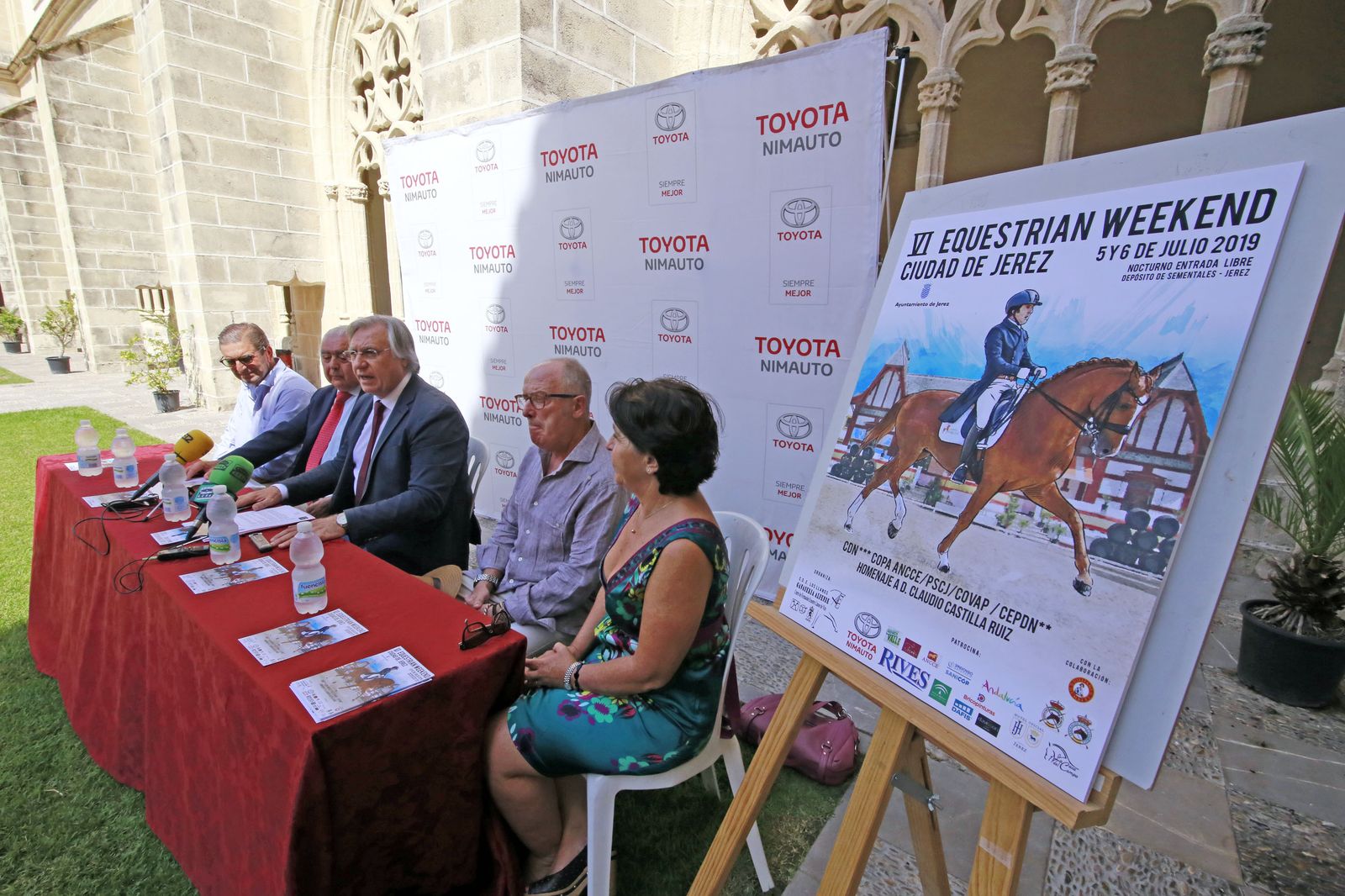 Presentación del ‘VI Equestrian Weekend Ciudad de Jerez’, que se celebrará los días 5 y 6 de julio en el Depósito de Sementales.