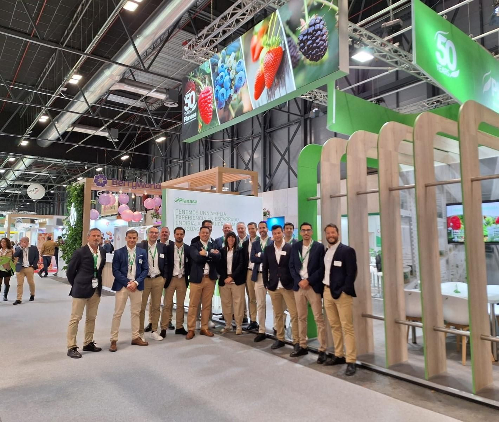 Imágenes de la participación de Huelva en la primera jornada de Fruit Attraction 2024