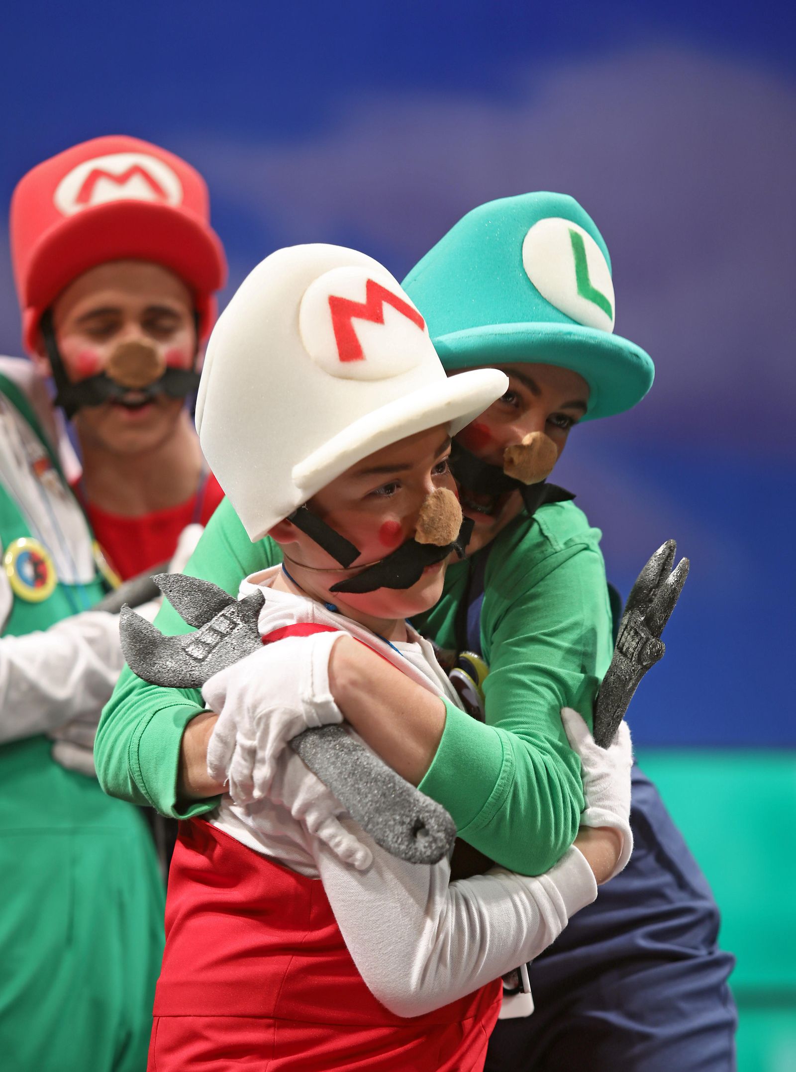 Un momento de la actuación de la chirigota 'Tú eres mi bro'.