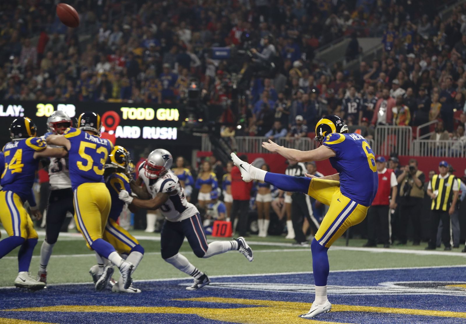 Las imágenes de la final de la Super Bowl