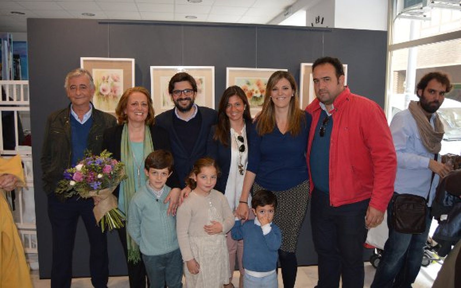 José María Sanlés, Rosa Quintero, José María y Carmen Sanlés, Juan Manuel Pérez y Lourdes López.

Foto: Ignacio Casas de Ciria