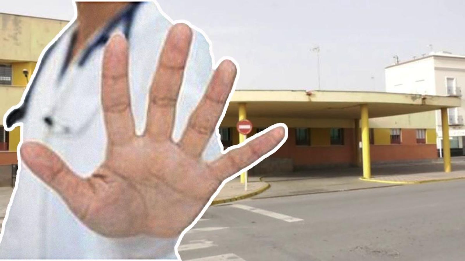 El centro de salud de Los Palacios y Villafranca donde ocurrieron los hechos.