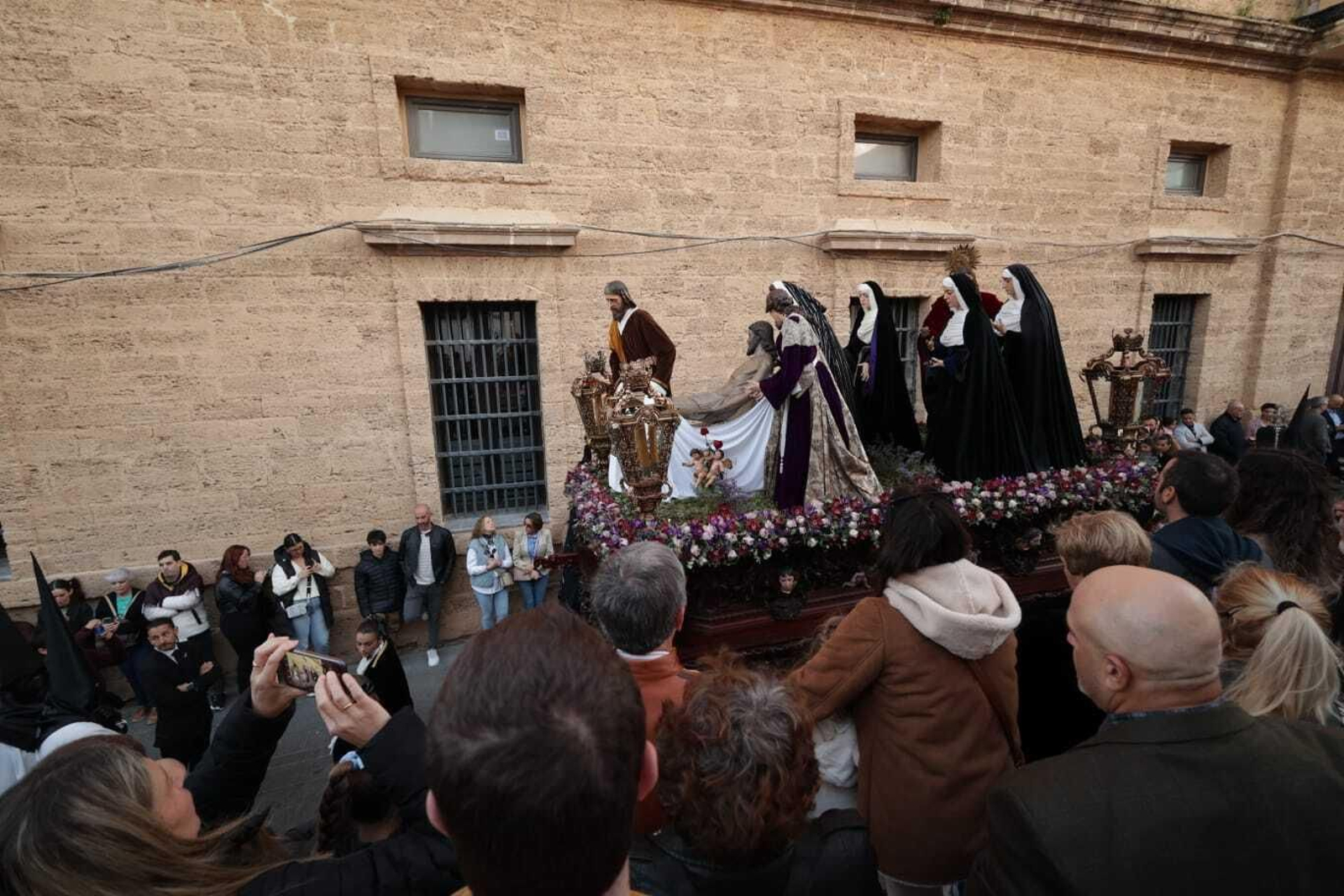 Las imágenes de la hermandad de la Soledad de la Semana Santa de San Fernando 2023