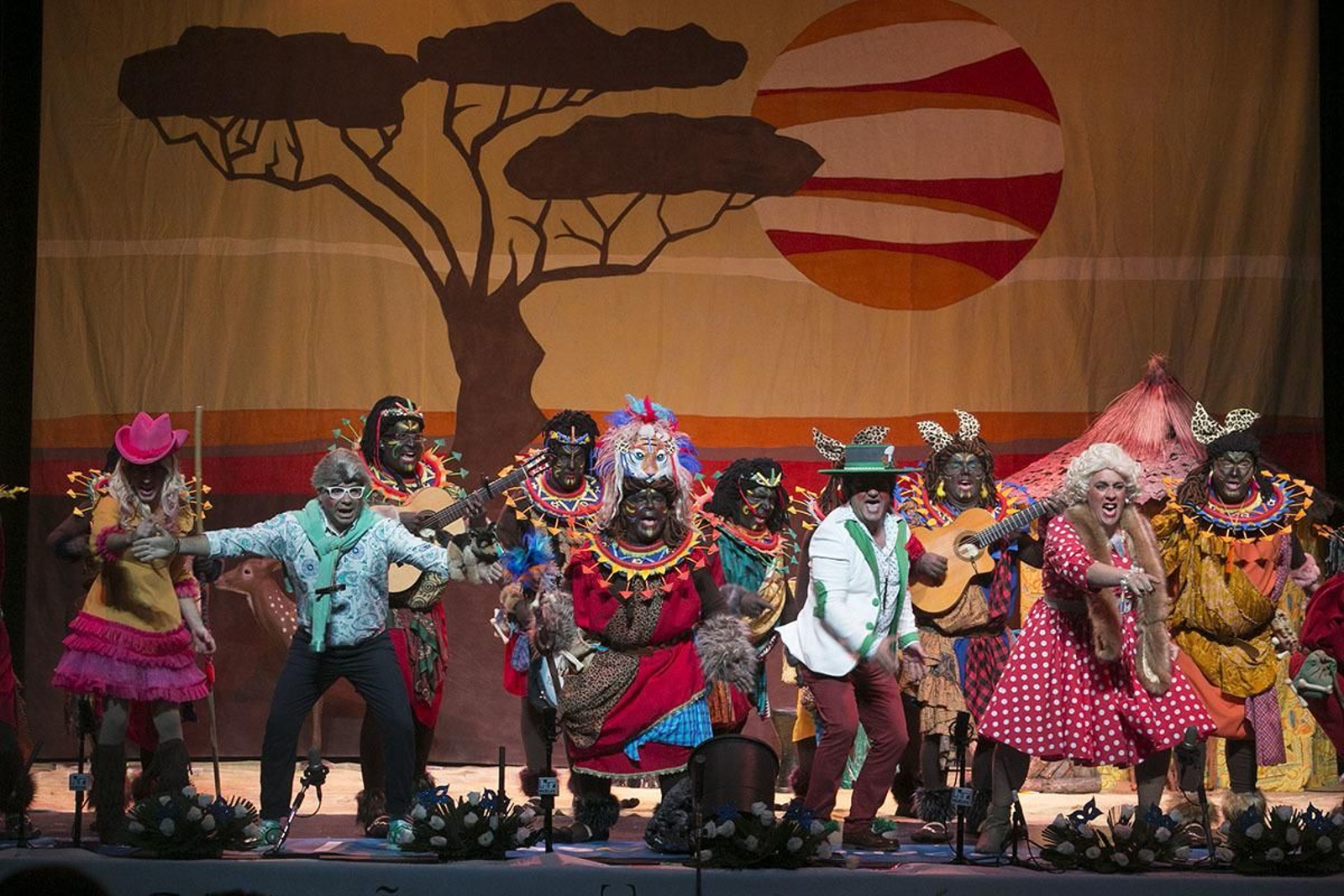 Imagen de la tercera semifinal del Carnaval Colombino