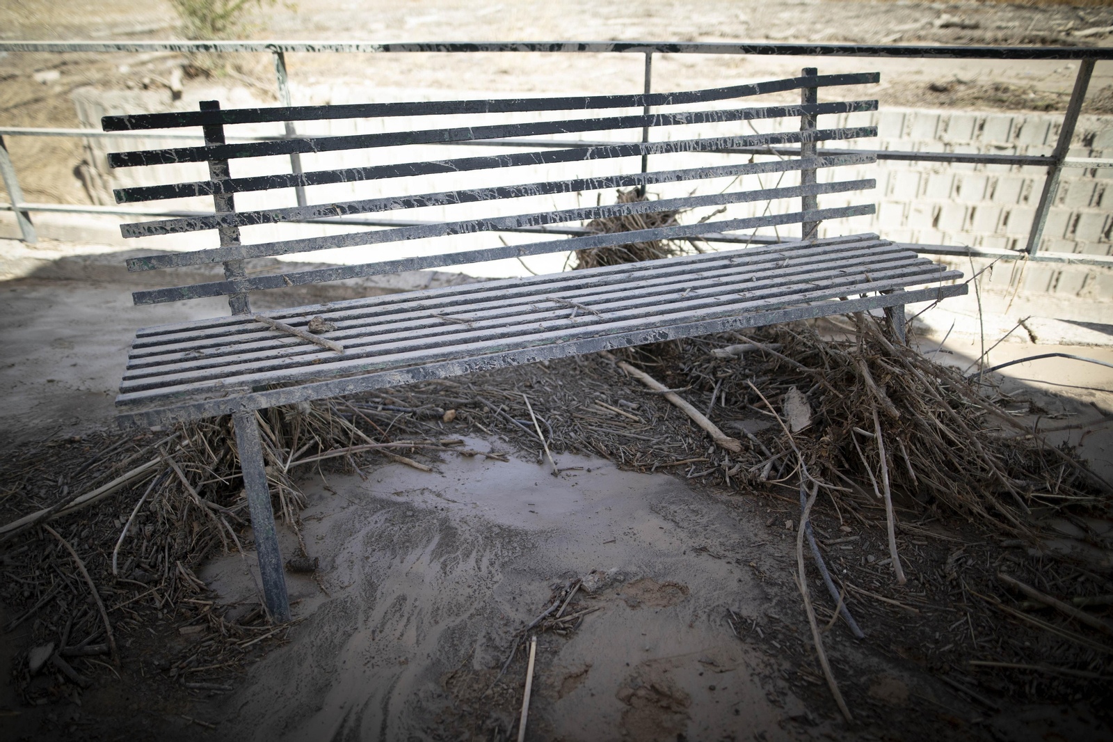 Así trabajan los vecinos de Casanueva y Zujaira para retirar los daños de la tromba de agua