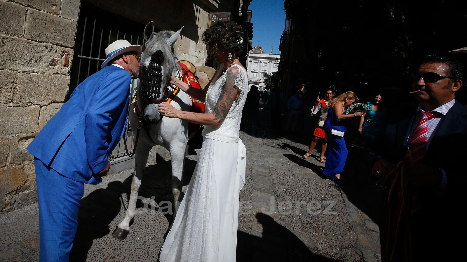 Peculiar boda de Juan Tejero con la alemana Tina Heidelberg Peculiar boda de Juan Tejero con la alemana Tina Heidelberg