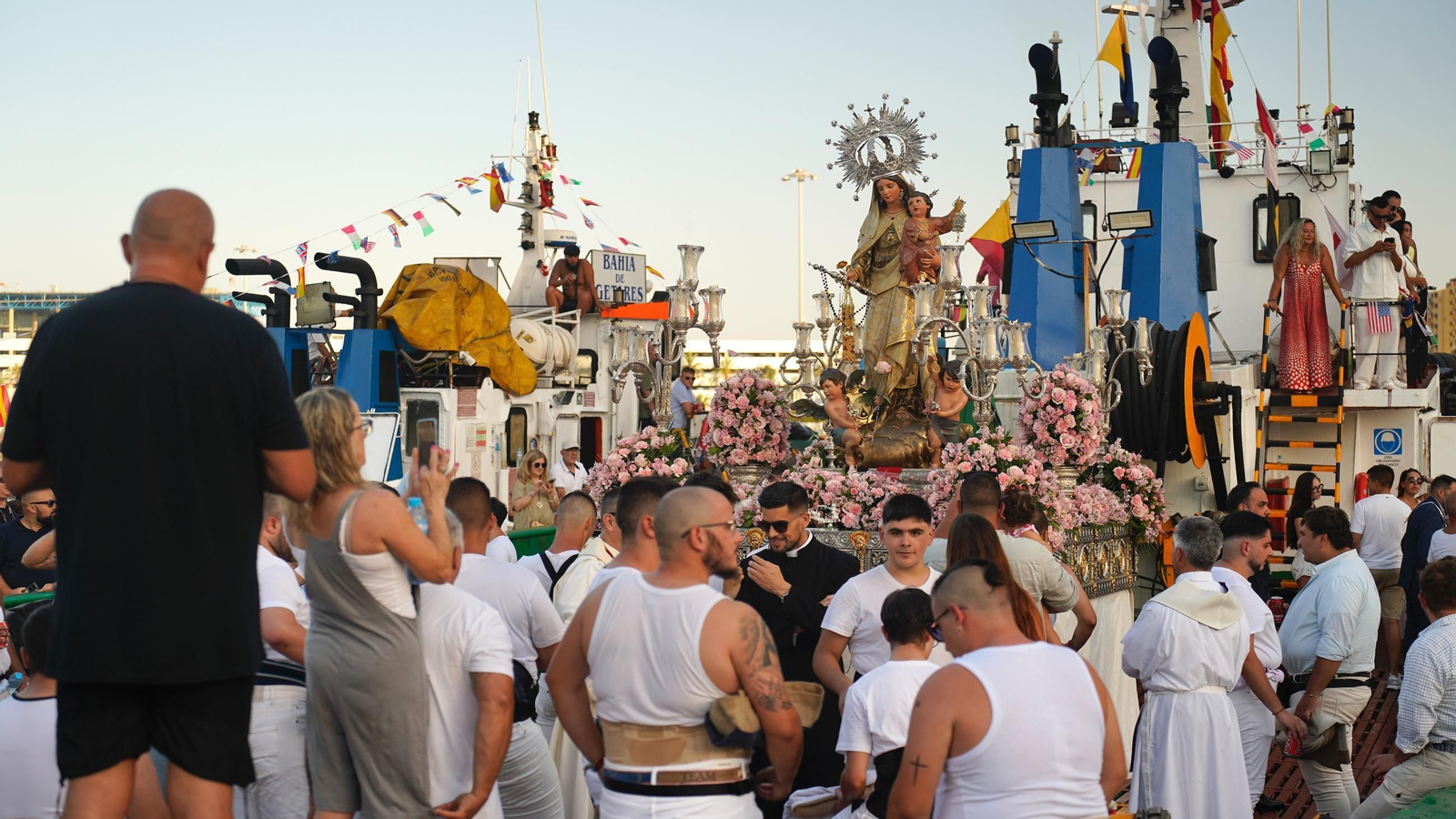 Fotos de la procesión de la Virgen del Carmen en Algeciras