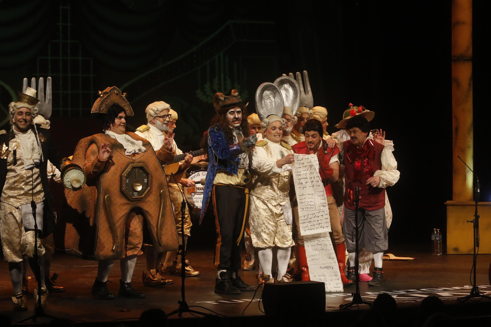 La primera sesión de preliminares del Concurso del Carnaval de Córdoba, en fotos