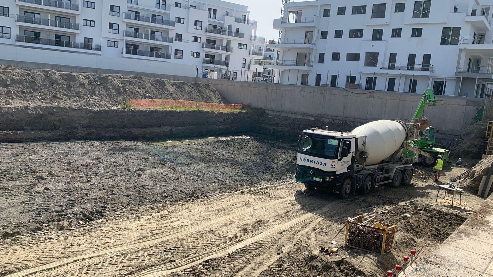 Las obras comenzaron hace una semana