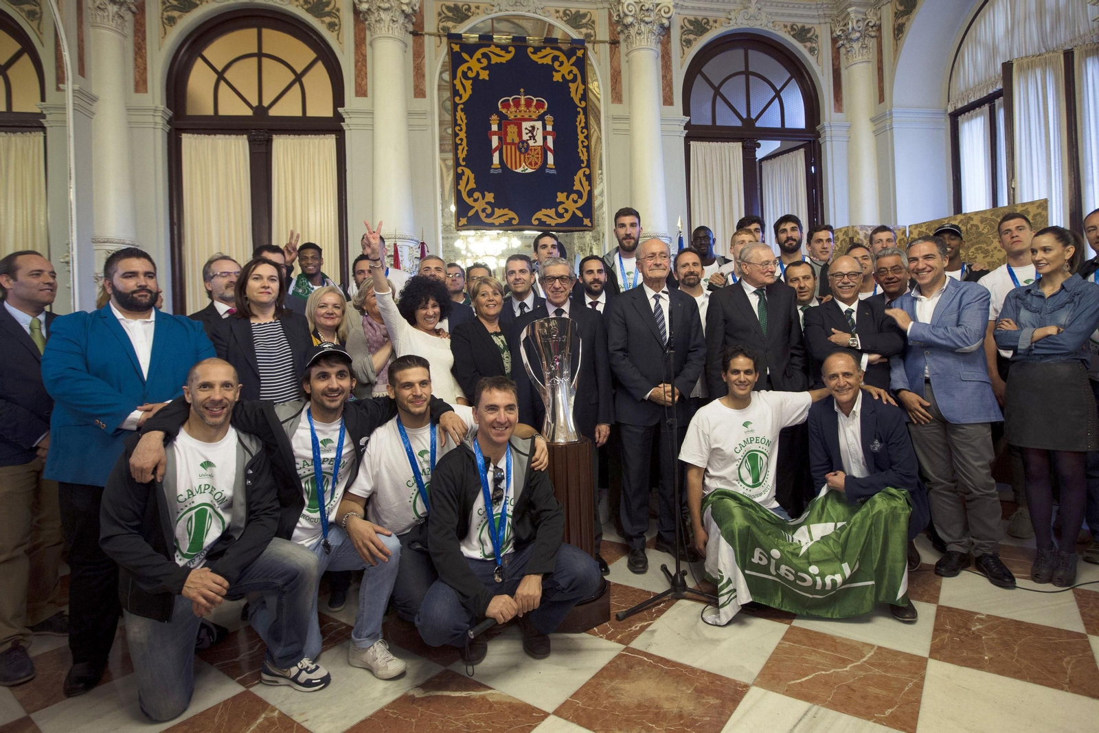 La era de Eduardo García como presidente del Unicaja, en fotos