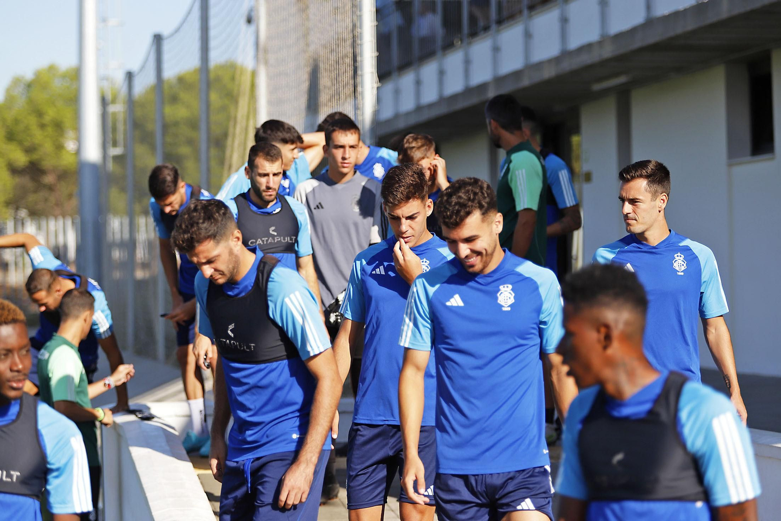 Imágenes del entrenamiento del Recreativo de Huelva