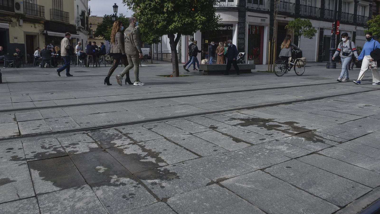 Estado del pavimento de la Avenida