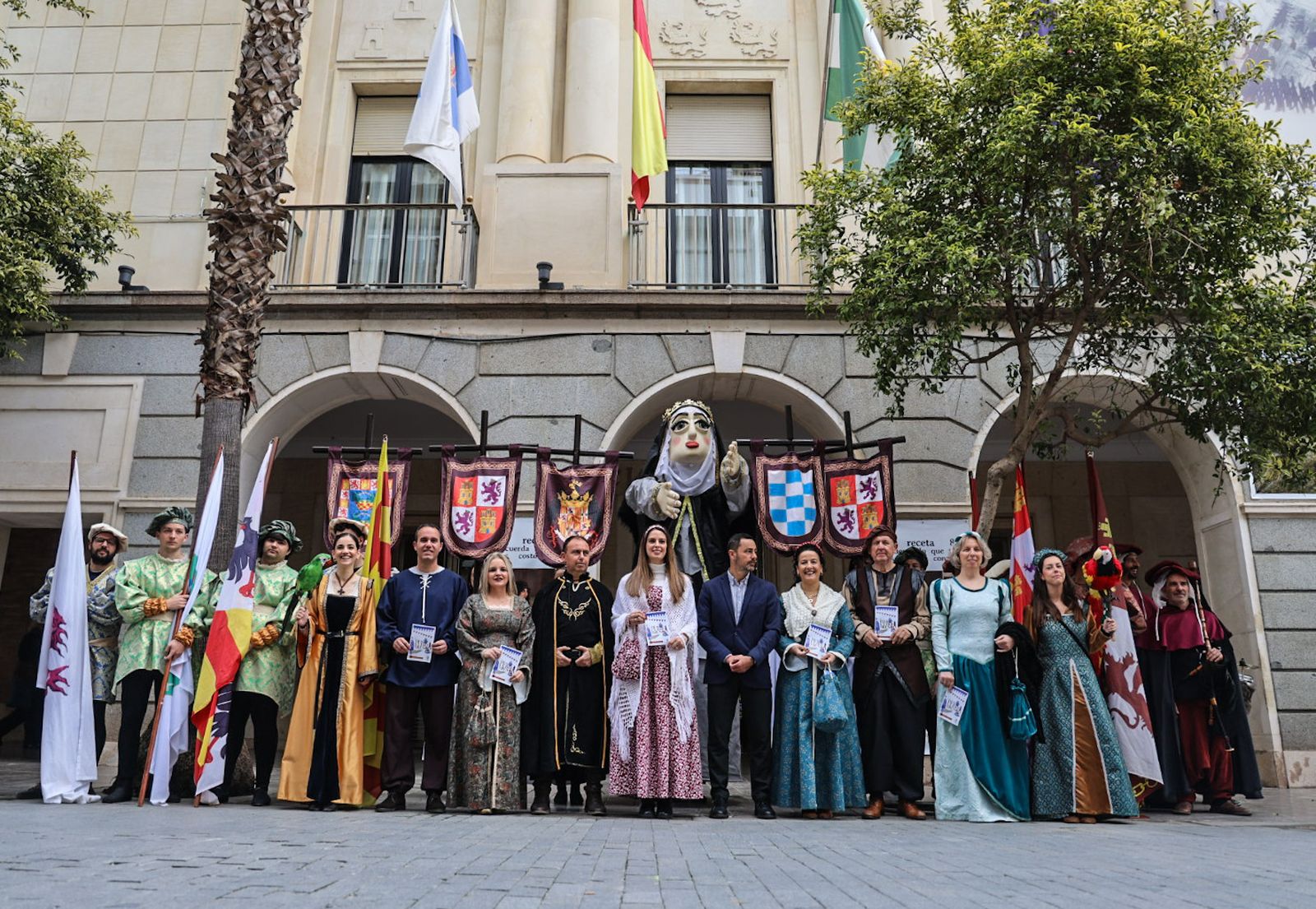 Fotografías de la presentación de la XXIV Feria Medieval del Descubrimiento de Palos de la Frontera