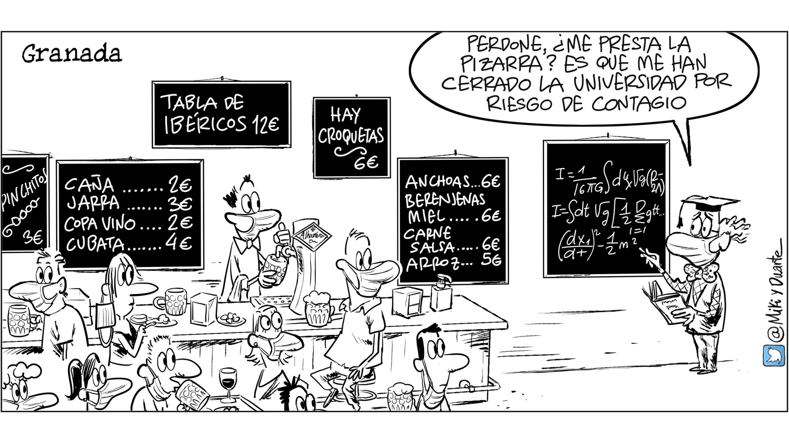 El cierre universitario