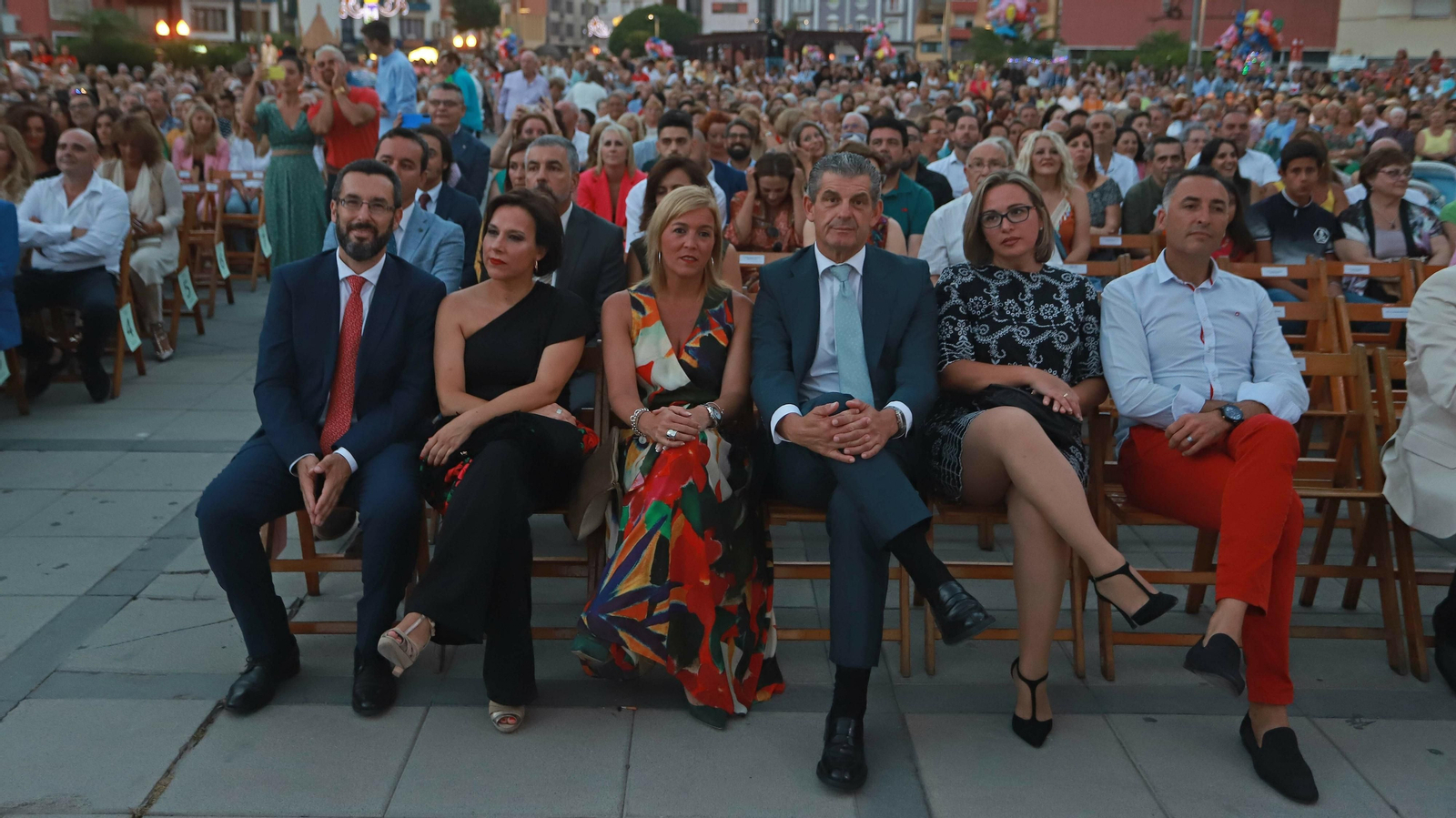 Las mejores fotos de la Coronación de las Reinas de la  Feria de La Línea
