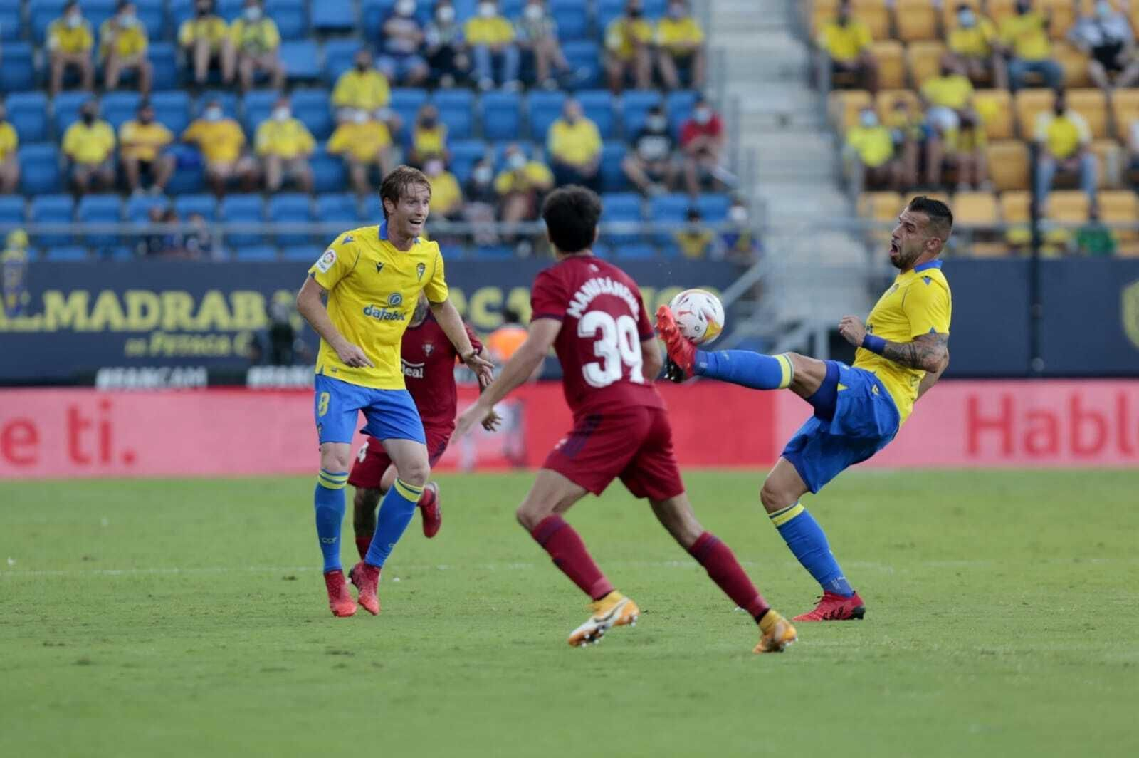 Las imágenes del Cádiz-Osasuna