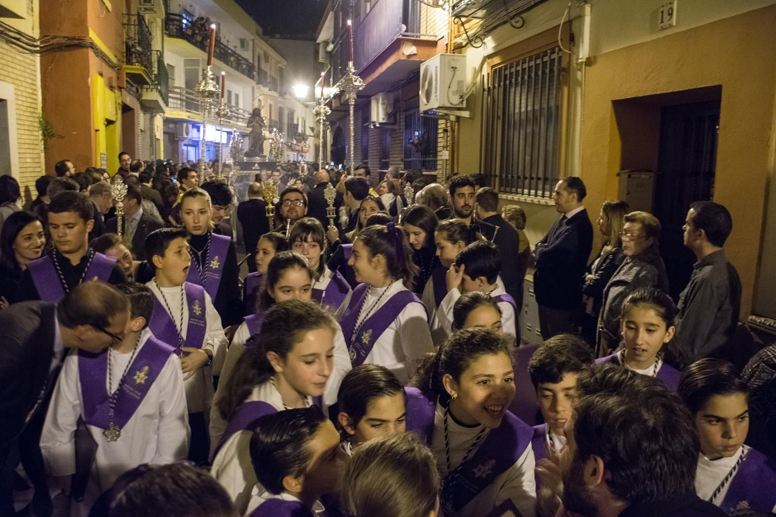 Traslado y Vía Crucis de la Hermandad de la Estrella a Santa Ana