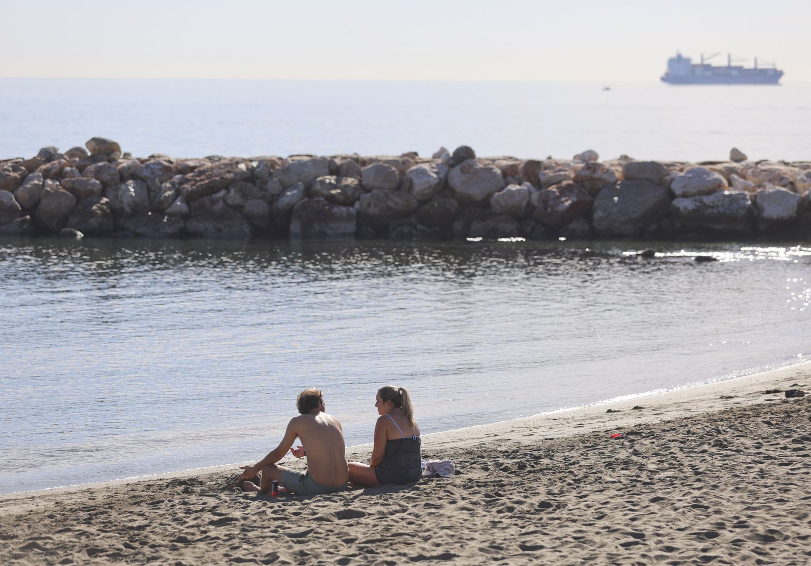 El buen tiempo acompaña a Málaga de camino a la Nochevieja (fotos)
