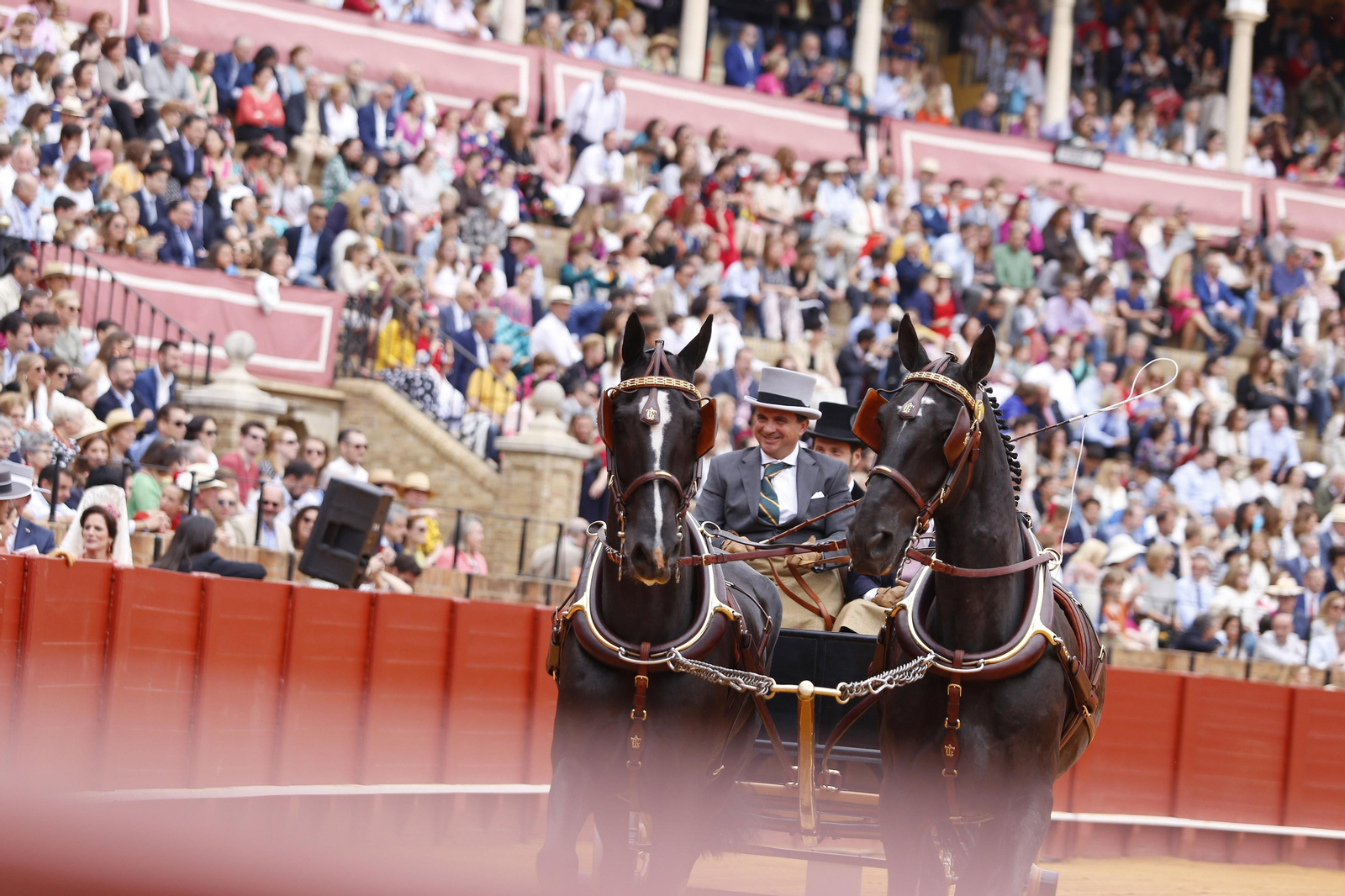 La 34º exhibición de enganches de la Feria de Sevilla en imágenes