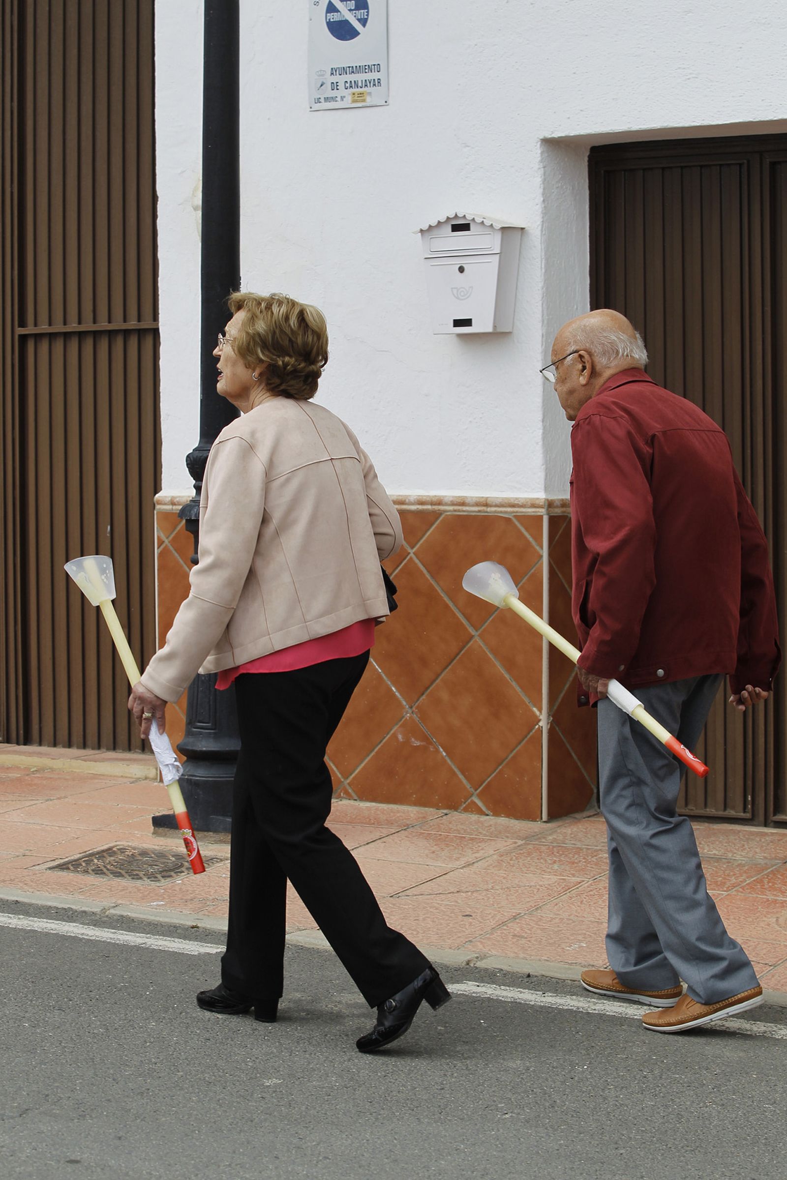 Fotogalería de la Procesión a la Ermita del Cerro de San Blas. Fiestas de Canjáyar.