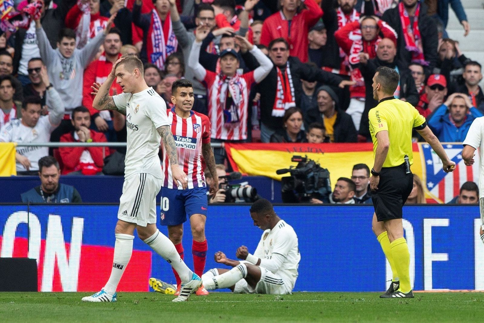 Las imágenes del Atlético de Madrid-Real Madrid