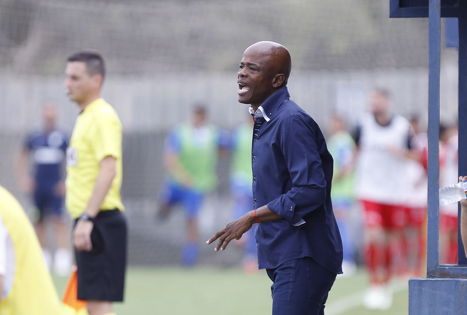 Dely Valdés, en el partido contra el Talavera.