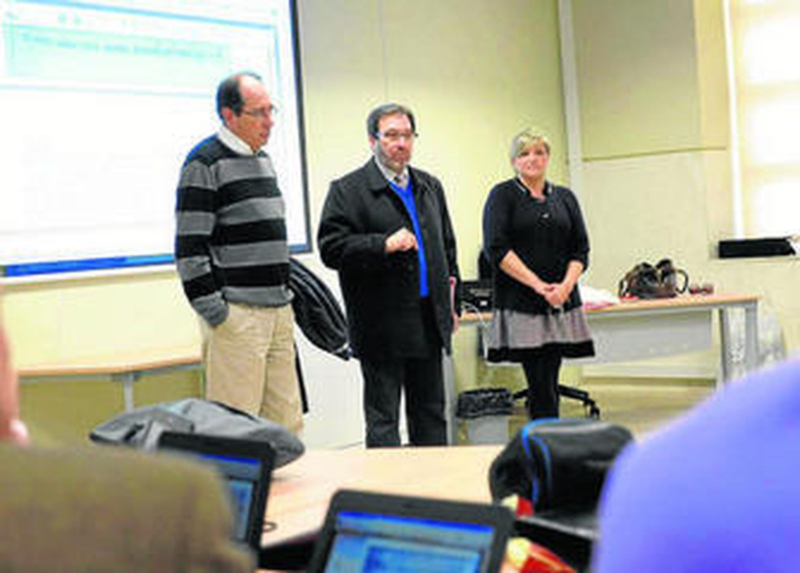 A la clausura asisitieron Fernando Fernández, Ricardo Chamorro e Hilda Martín.
