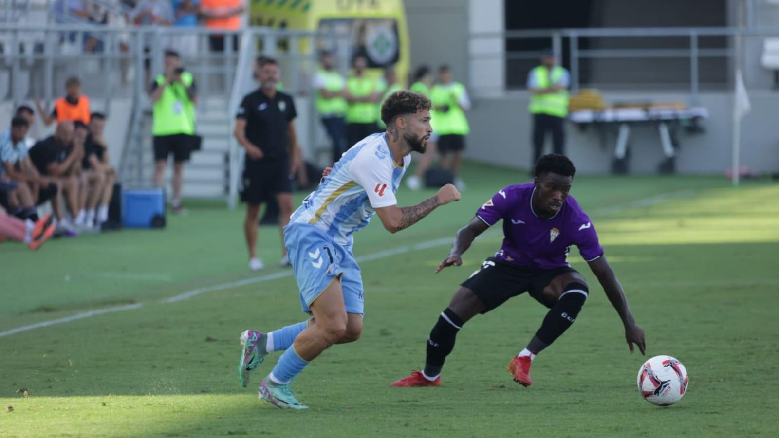 El Málaga CF - Córdoba, en fotos