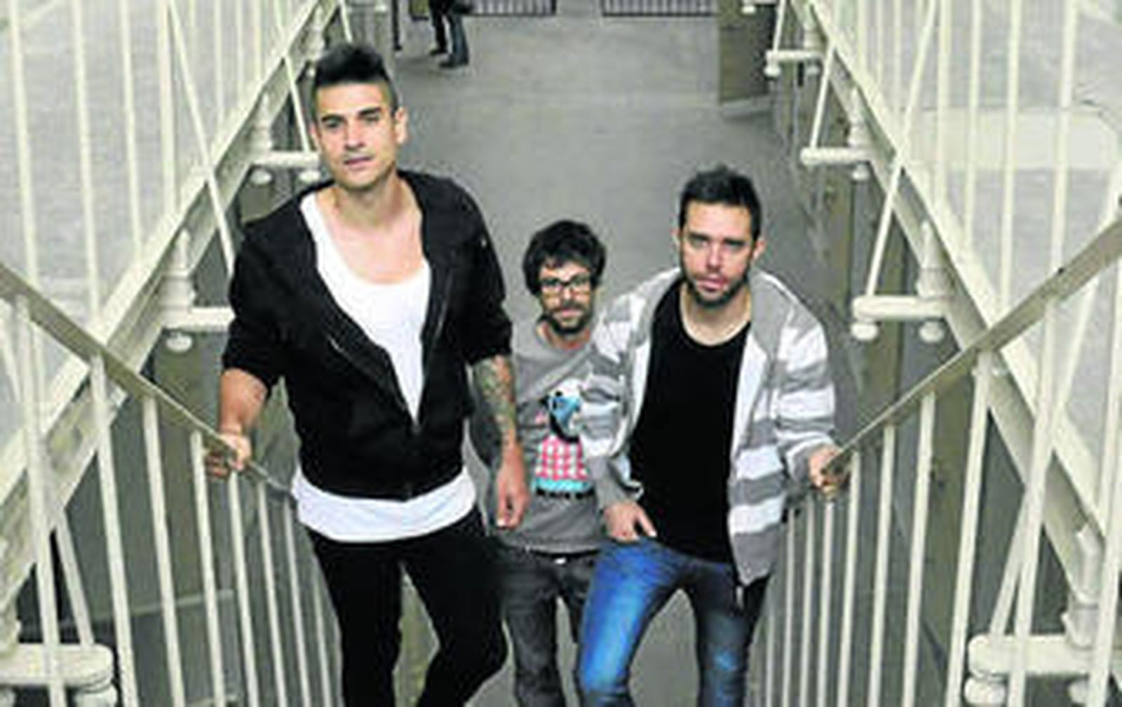 Los componentes de Pignoise que actúan esta noche en Olula.