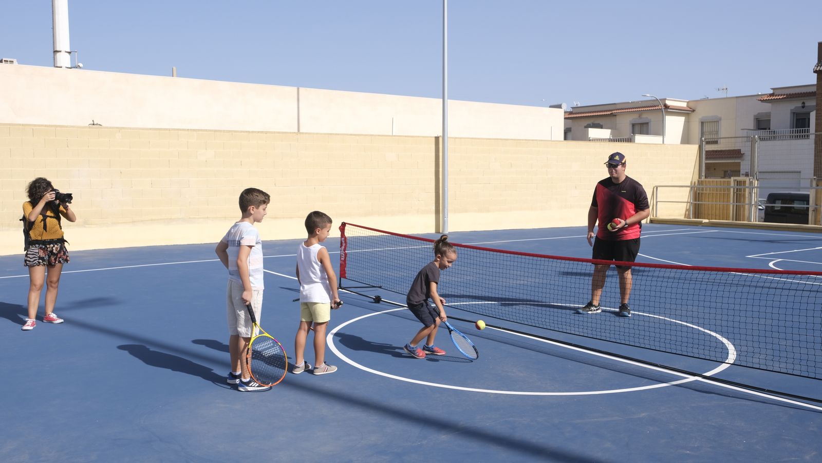 Imágenes de la inauguración de las nuevas instalaciones deportivas de la Venta del Viso (La Mojonera)