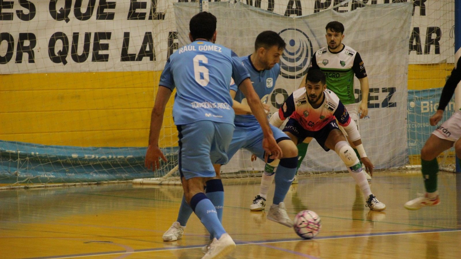 Una acción de ataque del Movistar Inter.